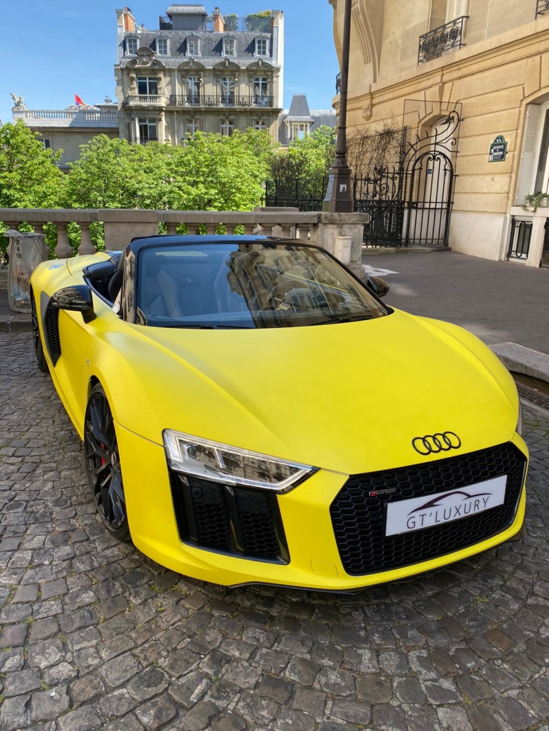 Location Audi R8 RWS Spyder V10 - GT'Luxury