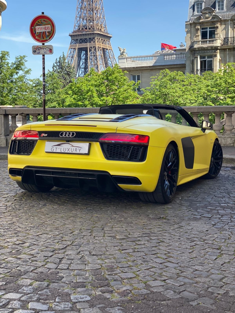 Location Audi R8 RWS Spyder V10 - GT'Luxury
