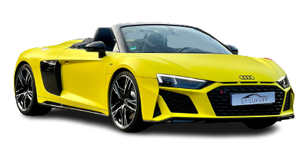 Audi R8 jaune